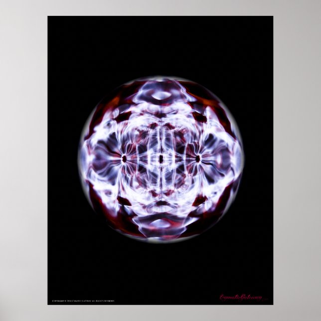 Cymatics Visible Sound Beta State Poster (Front)