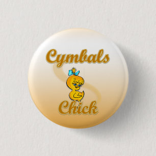 Cymbals Chick 3 Cm Round Badge