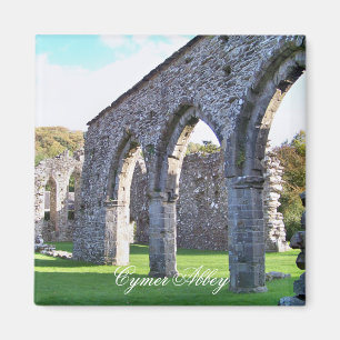 CYMER ABBEY WALES MAGNET