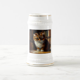 Cymric Cat  Beer Stein