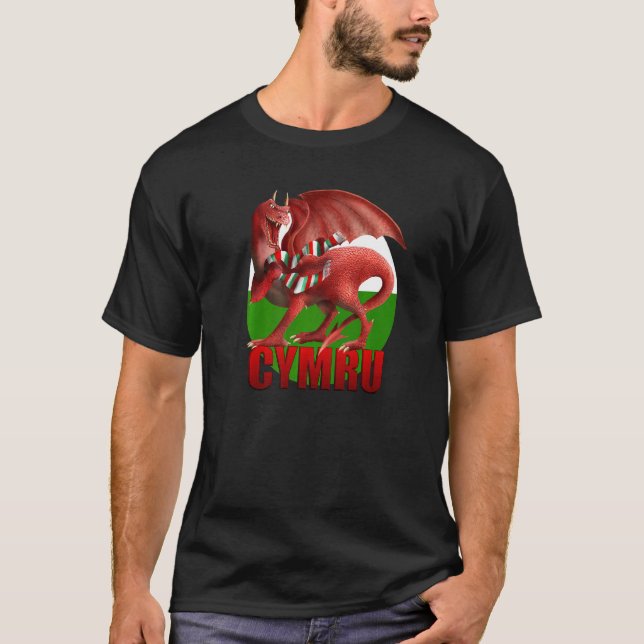 Cymru Dragon T-Shirt (Front)