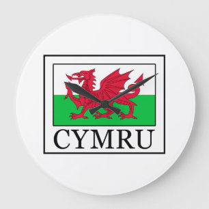 Cymru Large Clock