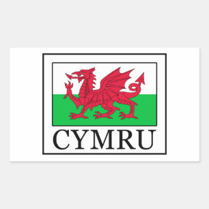 Cymru Rectangular Sticker