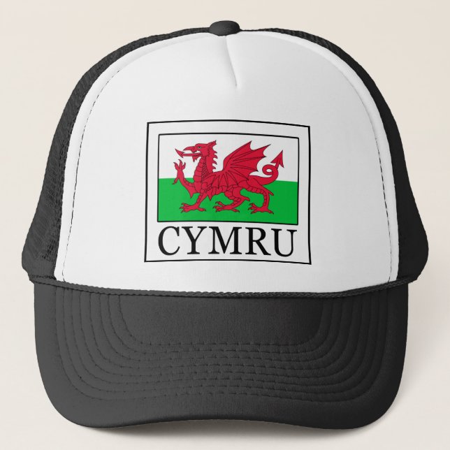 Cymru Trucker Hat (Front)