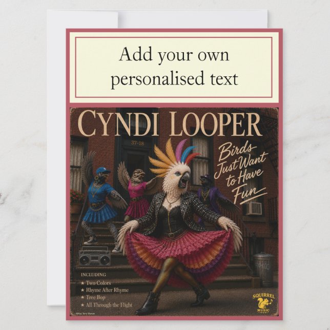 Cyndi Looper Album: a Parody (Front)