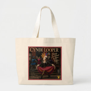 Cyndi Looper Album: a Parody Large Tote Bag
