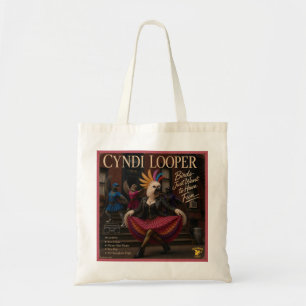 Cyndi Looper Album: a Parody Tote Bag