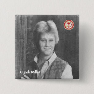 Cyndi Miller 15 Cm Square Badge
