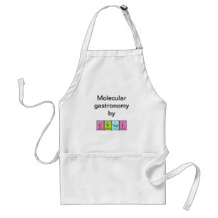 Cyndi periodic table name apron