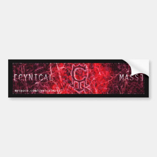 Cynical Mass Bumper Sticker