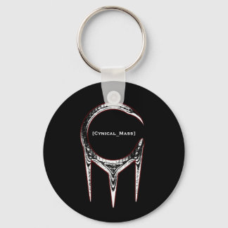 Cynical Mass Keychain Black