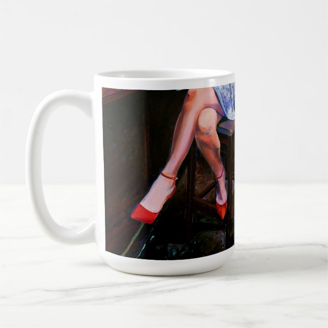 Cynthia Chandler, Zocalo Coffeehouse Coffee Mug (Left)