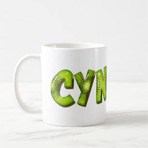 Cynthia Name Kiwi Style Tasse Coffee Mug