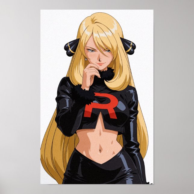 Cynthia team rocket poster (Front)