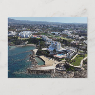 Cynthiana Beach Hotel Paphos, Cyprus Postcard
