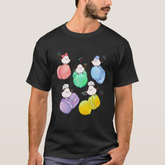 Cypress Bird  Macaron  Colourful  Cute  Japan  Hok T-Shirt