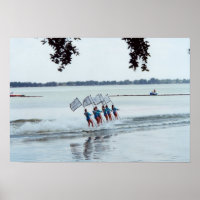 Cypress Gardens Florida Girls Water Ski Team Photo
