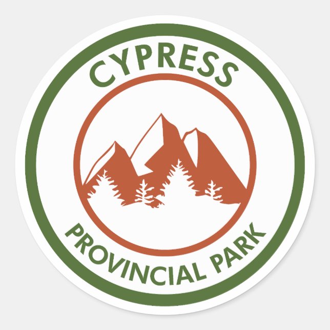 Cypress Provincial Park Classic Round Sticker (Front)