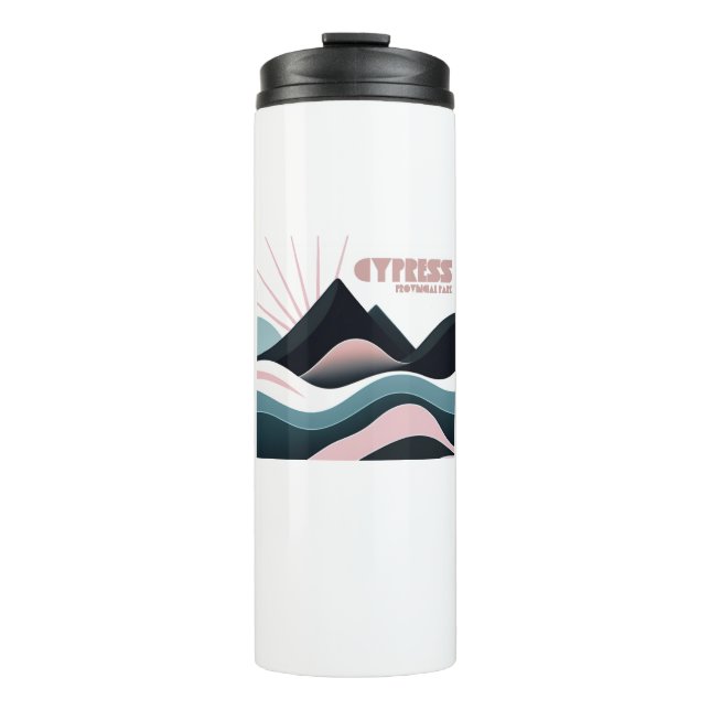 Cypress Provincial Park Coloured Hills Thermal Tumbler (Front)