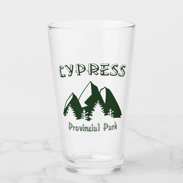 Cypress Provincial Park Glass (Front)