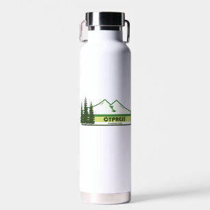 Cypress Provincial Park Green Stripes Water Bottle