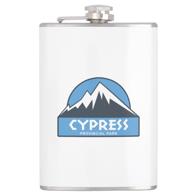 Cypress Provincial Park Hip Flask (Front)