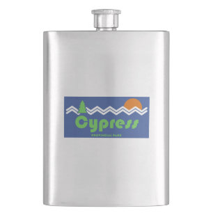 Cypress Provincial Park Retro Hip Flask