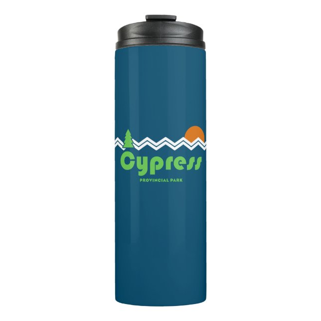 Cypress Provincial Park Retro Thermal Tumbler (Front)