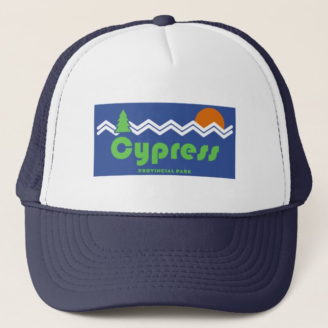 Cypress Provincial Park Retro Trucker Hat (Front)