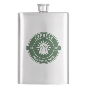 Cypress Provincial Park Sun Trees Hip Flask
