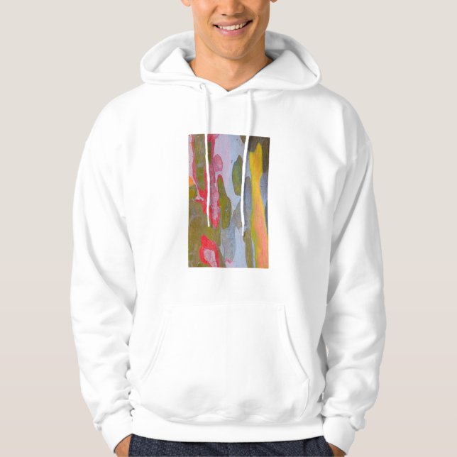 Cypress tree bark patterns, Italy Hoodie (Front)