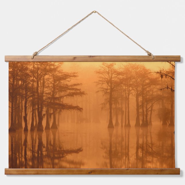 Cypress Trees George Smith State Park Hanging Tapestry (Front)