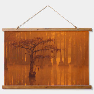 Cypress Trees George Smith State Park Hanging Tapestry