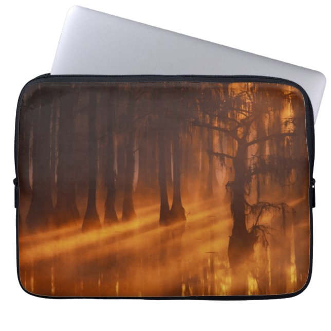 Cypress Trees | George Smith State Park Laptop Sleeve (Front)