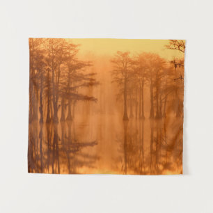 Cypress Trees George Smith State Park Tapestry