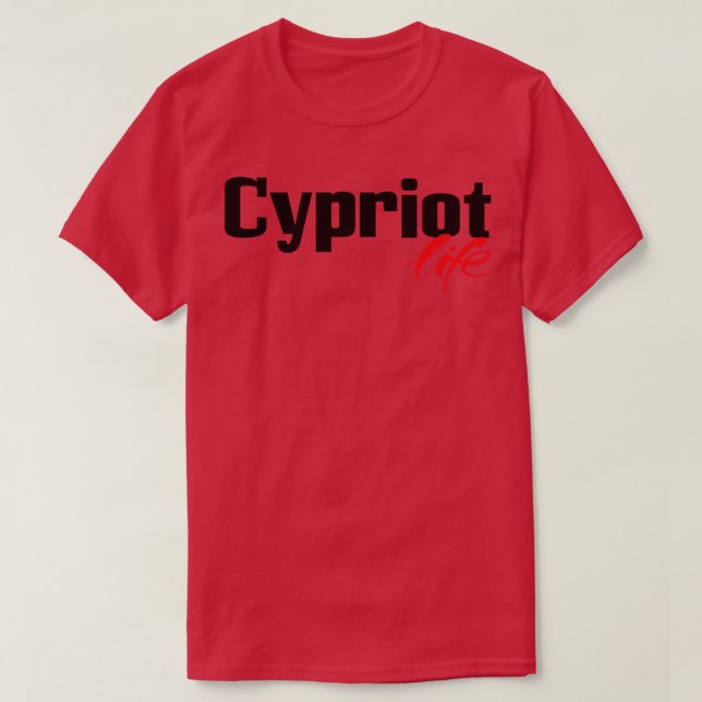Cypriot Life T-Shirt (Design Front)