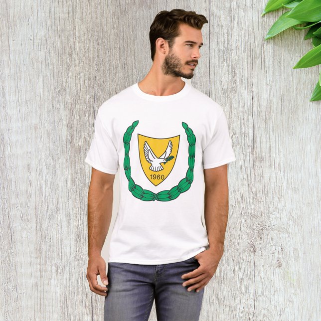 Cyprus Coat Of Arms T-Shirt (Creator Uploaded)