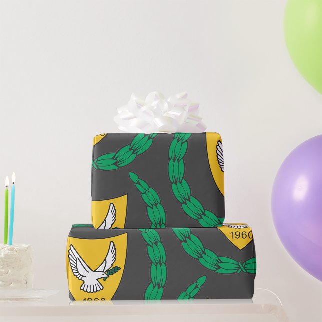 Cyprus Coat Of Arms Wrapping Paper (Creator Uploaded)