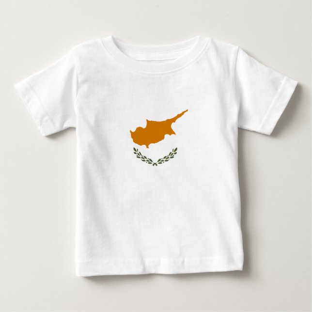 Cyprus Flag Baby T-Shirt (Front)