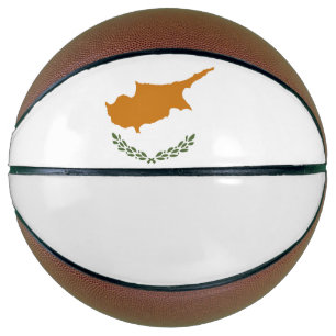 Cyprus flag basketball