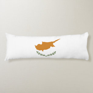 Cyprus flag body cushion