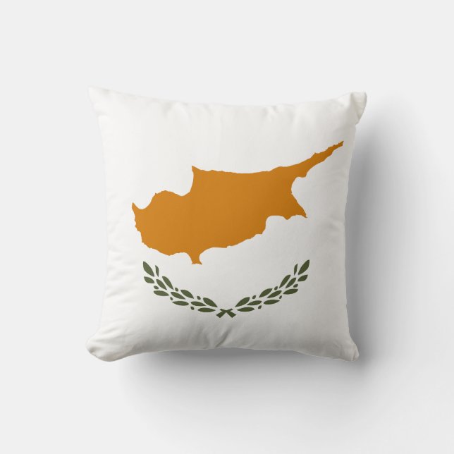 Cyprus Flag Cushion (Front)