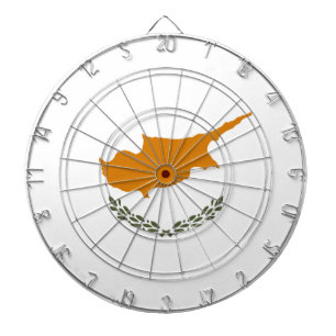 Cyprus Flag Dartboard