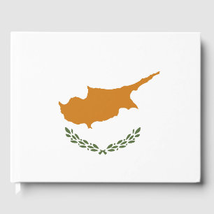 Cyprus flag guest book