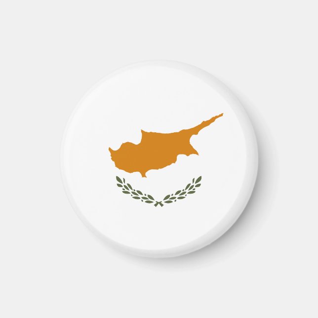 Cyprus Flag Magnet (Front)