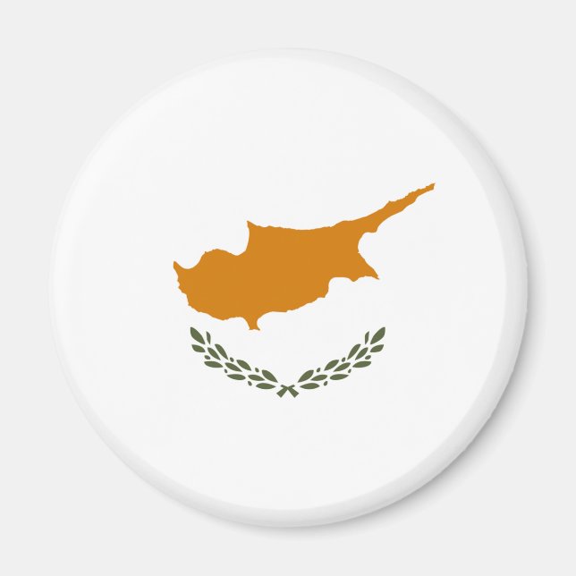 Cyprus Flag Magnet (Front)
