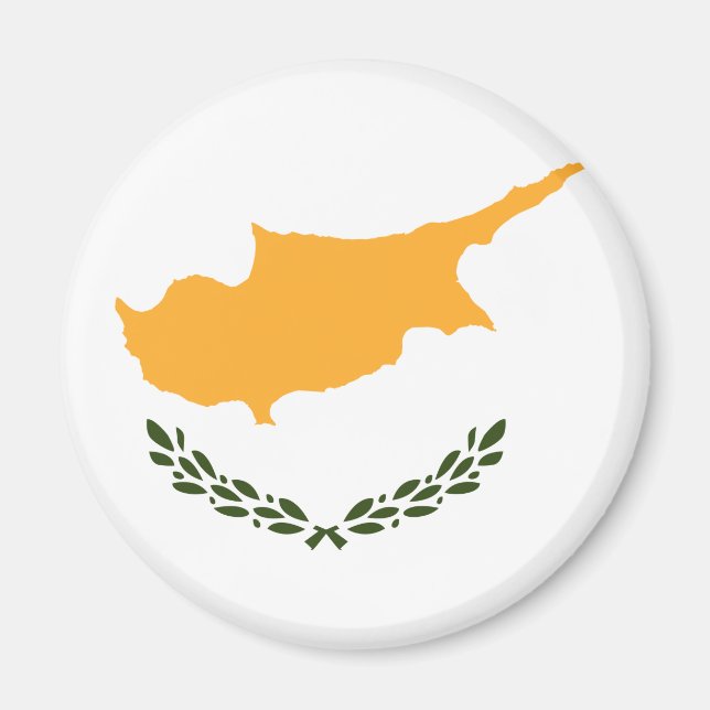 Cyprus Flag Magnet (Front)