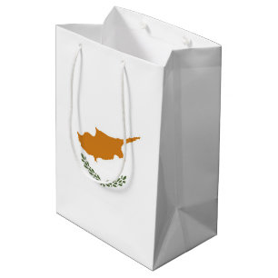 Cyprus flag medium gift bag