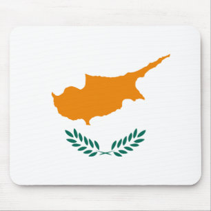 Cyprus Flag Mousepad