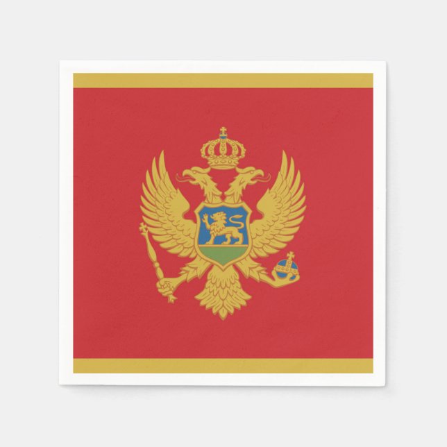Cyprus Flag Napkins (Front)